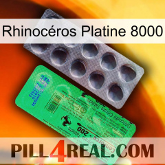Rhinocéros Platine 8000 new04